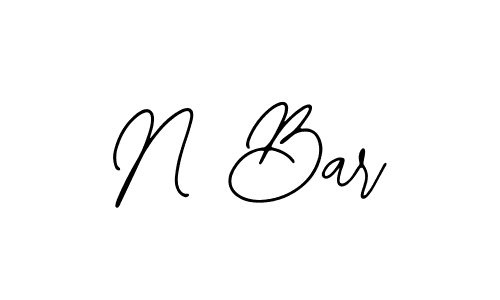 How to Draw N Bar signature style? Bearetta-2O07w is a latest design signature styles for name N Bar. N Bar signature style 12 images and pictures png