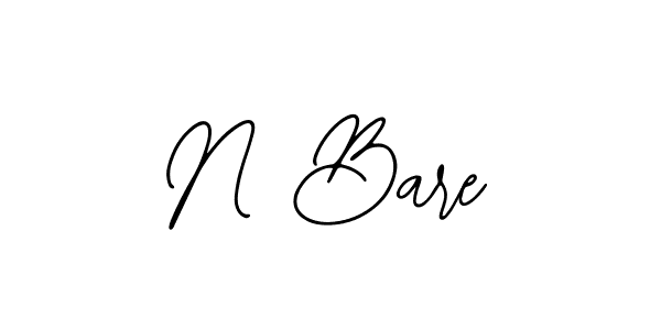 N Bare stylish signature style. Best Handwritten Sign (Bearetta-2O07w) for my name. Handwritten Signature Collection Ideas for my name N Bare. N Bare signature style 12 images and pictures png