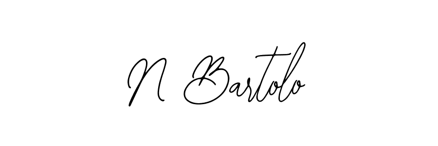 How to Draw N Bartolo signature style? Bearetta-2O07w is a latest design signature styles for name N Bartolo. N Bartolo signature style 12 images and pictures png