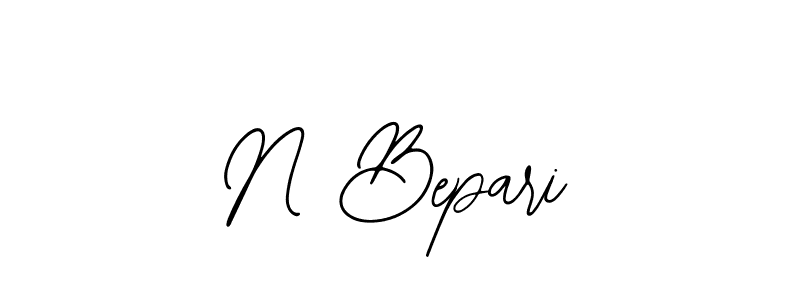 Here are the top 10 professional signature styles for the name N Bepari. These are the best autograph styles you can use for your name. N Bepari signature style 12 images and pictures png