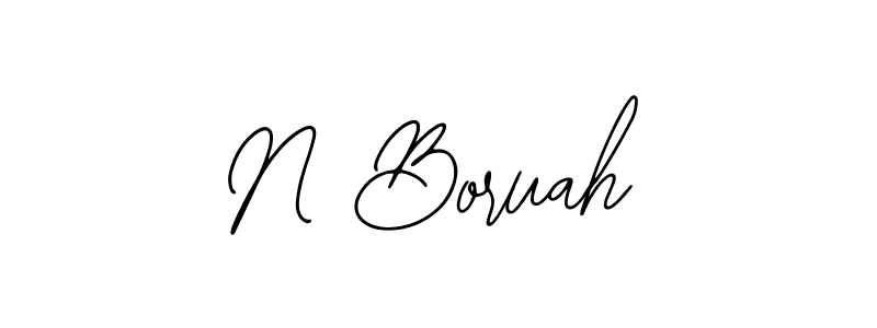 How to make N Boruah signature? Bearetta-2O07w is a professional autograph style. Create handwritten signature for N Boruah name. N Boruah signature style 12 images and pictures png