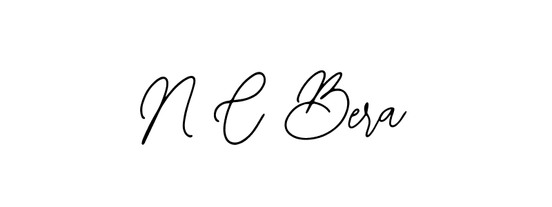 Make a beautiful signature design for name N C Bera. With this signature (Bearetta-2O07w) style, you can create a handwritten signature for free. N C Bera signature style 12 images and pictures png