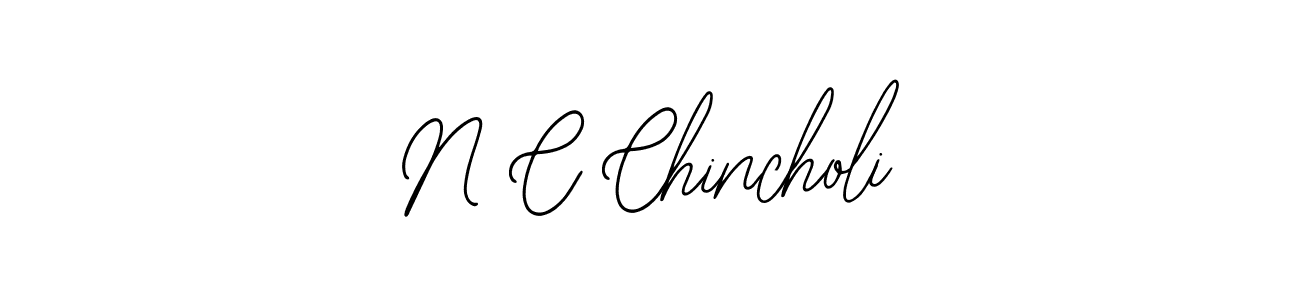 How to make N C Chincholi signature? Bearetta-2O07w is a professional autograph style. Create handwritten signature for N C Chincholi name. N C Chincholi signature style 12 images and pictures png