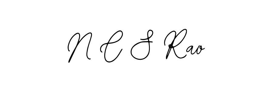 if you are searching for the best signature style for your name N C S Rao. so please give up your signature search. here we have designed multiple signature styles  using Bearetta-2O07w. N C S Rao signature style 12 images and pictures png