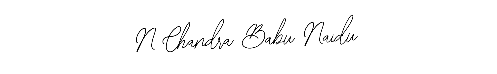 How to make N Chandra Babu Naidu signature? Bearetta-2O07w is a professional autograph style. Create handwritten signature for N Chandra Babu Naidu name. N Chandra Babu Naidu signature style 12 images and pictures png