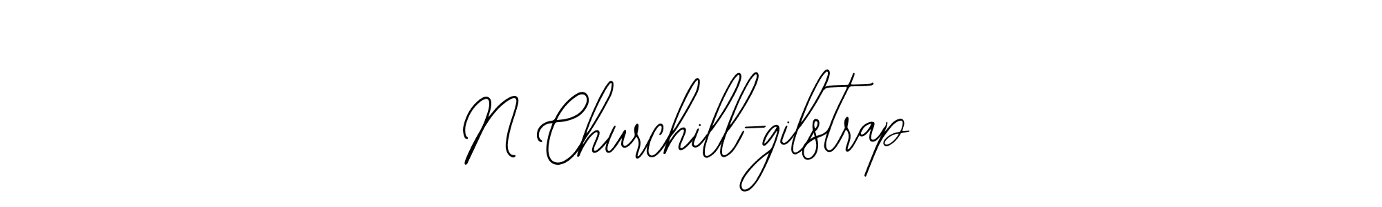 Make a beautiful signature design for name N Churchill-gilstrap. Use this online signature maker to create a handwritten signature for free. N Churchill-gilstrap signature style 12 images and pictures png