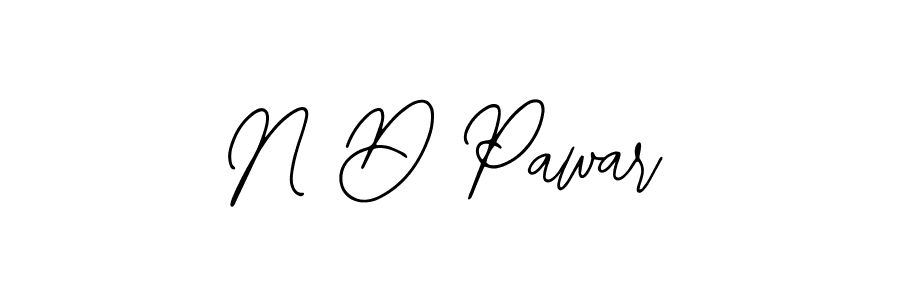 Use a signature maker to create a handwritten signature online. With this signature software, you can design (Bearetta-2O07w) your own signature for name N D Pawar. N D Pawar signature style 12 images and pictures png