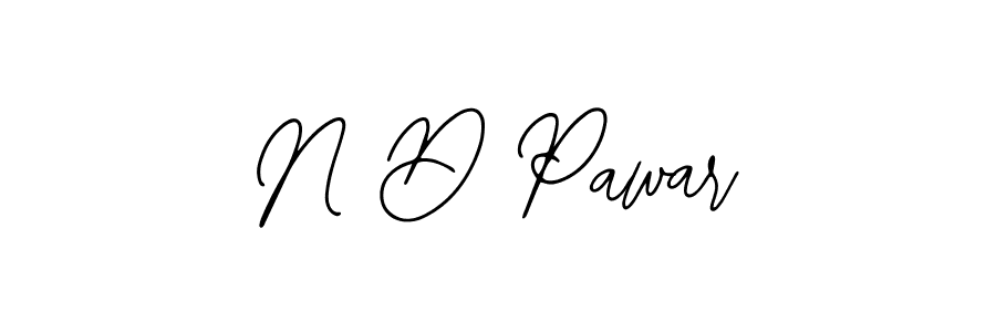 Use a signature maker to create a handwritten signature online. With this signature software, you can design (Bearetta-2O07w) your own signature for name N D Pawar. N D Pawar signature style 12 images and pictures png