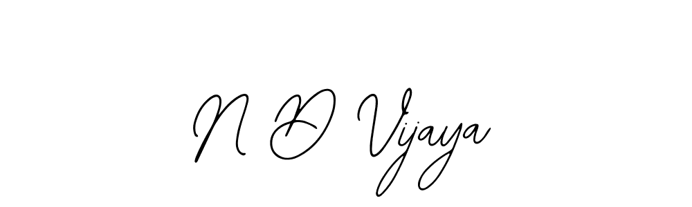 Use a signature maker to create a handwritten signature online. With this signature software, you can design (Bearetta-2O07w) your own signature for name N D Vijaya. N D Vijaya signature style 12 images and pictures png