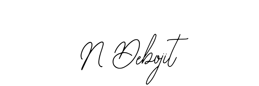 Make a short N Debojit signature style. Manage your documents anywhere anytime using Bearetta-2O07w. Create and add eSignatures, submit forms, share and send files easily. N Debojit signature style 12 images and pictures png