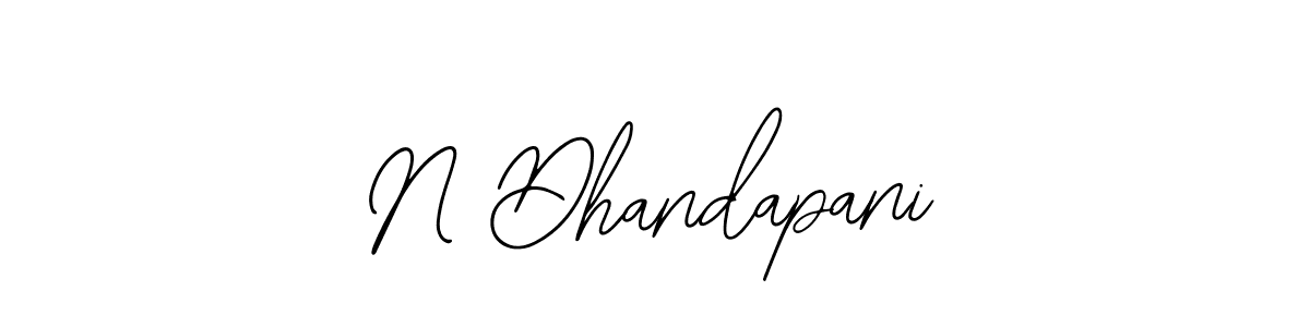 It looks lik you need a new signature style for name N Dhandapani. Design unique handwritten (Bearetta-2O07w) signature with our free signature maker in just a few clicks. N Dhandapani signature style 12 images and pictures png