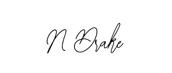How to Draw N Drake signature style? Bearetta-2O07w is a latest design signature styles for name N Drake. N Drake signature style 12 images and pictures png