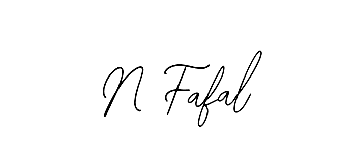 Best and Professional Signature Style for N Fafal. Bearetta-2O07w Best Signature Style Collection. N Fafal signature style 12 images and pictures png