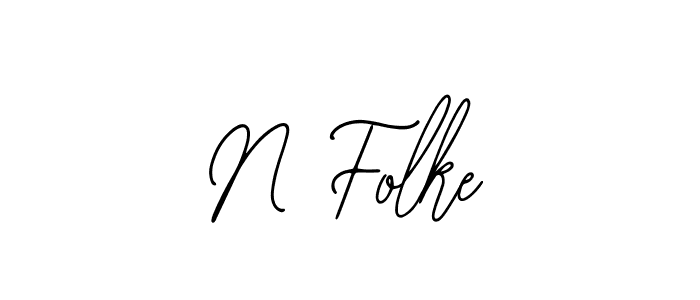 Create a beautiful signature design for name N Folke. With this signature (Bearetta-2O07w) fonts, you can make a handwritten signature for free. N Folke signature style 12 images and pictures png