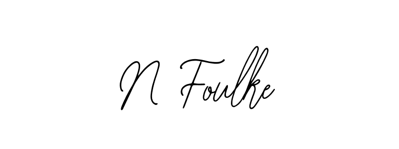 The best way (Bearetta-2O07w) to make a short signature is to pick only two or three words in your name. The name N Foulke include a total of six letters. For converting this name. N Foulke signature style 12 images and pictures png