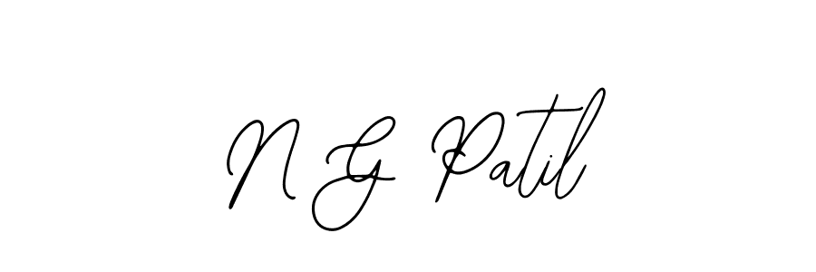How to Draw N G Patil signature style? Bearetta-2O07w is a latest design signature styles for name N G Patil. N G Patil signature style 12 images and pictures png