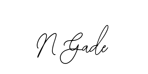 See photos of N Gade official signature by Spectra . Check more albums & portfolios. Read reviews & check more about Bearetta-2O07w font. N Gade signature style 12 images and pictures png