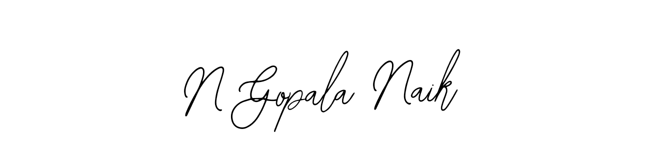 N Gopala Naik stylish signature style. Best Handwritten Sign (Bearetta-2O07w) for my name. Handwritten Signature Collection Ideas for my name N Gopala Naik. N Gopala Naik signature style 12 images and pictures png