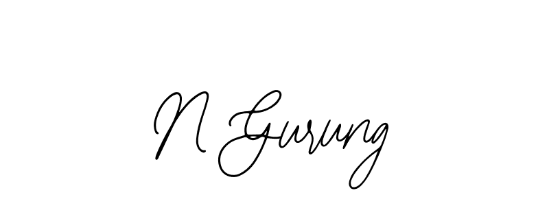 How to Draw N Gurung signature style? Bearetta-2O07w is a latest design signature styles for name N Gurung. N Gurung signature style 12 images and pictures png