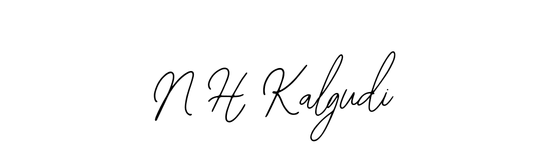 The best way (Bearetta-2O07w) to make a short signature is to pick only two or three words in your name. The name N H Kalgudi include a total of six letters. For converting this name. N H Kalgudi signature style 12 images and pictures png