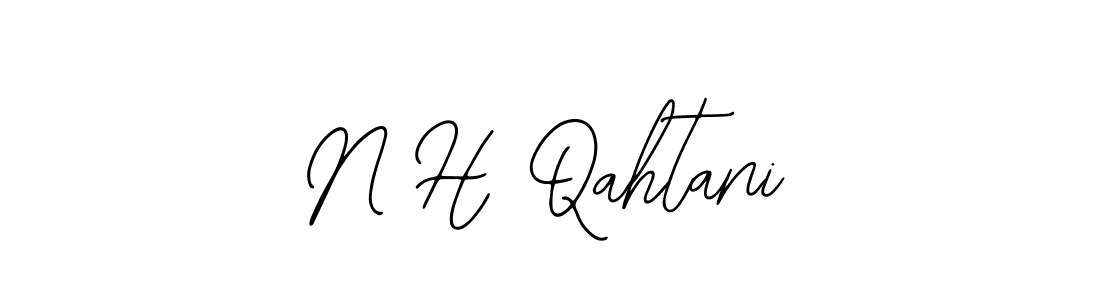 How to Draw N H Qahtani signature style? Bearetta-2O07w is a latest design signature styles for name N H Qahtani. N H Qahtani signature style 12 images and pictures png