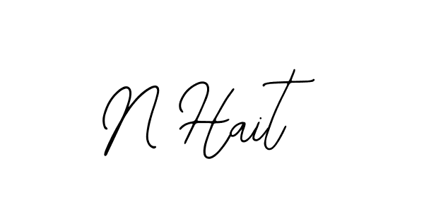 Here are the top 10 professional signature styles for the name N Hait. These are the best autograph styles you can use for your name. N Hait signature style 12 images and pictures png