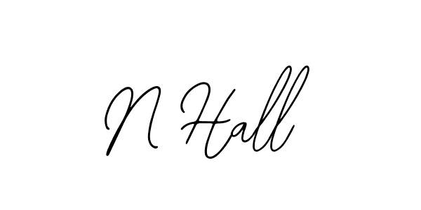 N Hall stylish signature style. Best Handwritten Sign (Bearetta-2O07w) for my name. Handwritten Signature Collection Ideas for my name N Hall. N Hall signature style 12 images and pictures png