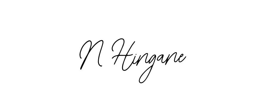 Here are the top 10 professional signature styles for the name N Hingane. These are the best autograph styles you can use for your name. N Hingane signature style 12 images and pictures png