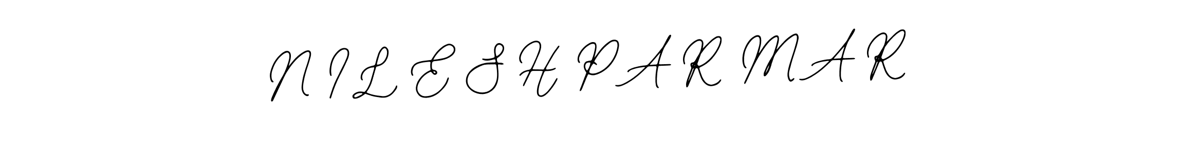 Make a beautiful signature design for name N I L E S H P A R M A R. Use this online signature maker to create a handwritten signature for free. N I L E S H P A R M A R signature style 12 images and pictures png