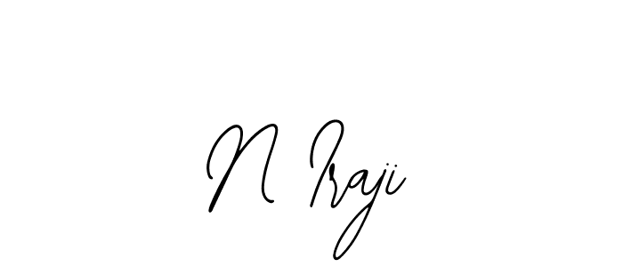 Make a beautiful signature design for name N Iraji. With this signature (Bearetta-2O07w) style, you can create a handwritten signature for free. N Iraji signature style 12 images and pictures png