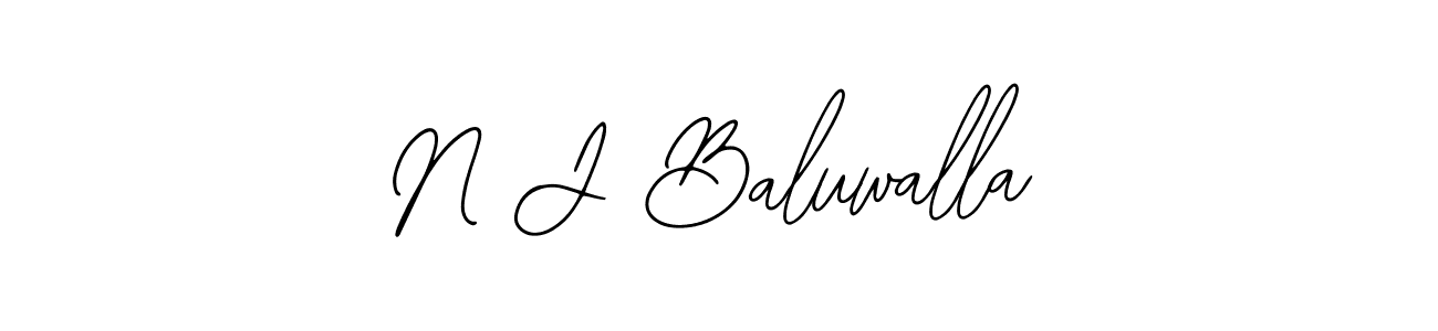 You can use this online signature creator to create a handwritten signature for the name N J Baluwalla. This is the best online autograph maker. N J Baluwalla signature style 12 images and pictures png