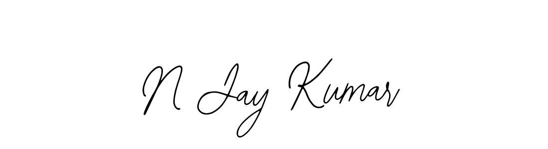 How to make N Jay Kumar signature? Bearetta-2O07w is a professional autograph style. Create handwritten signature for N Jay Kumar name. N Jay Kumar signature style 12 images and pictures png