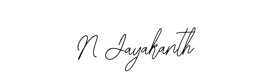 Also You can easily find your signature by using the search form. We will create N Jayakanth name handwritten signature images for you free of cost using Bearetta-2O07w sign style. N Jayakanth signature style 12 images and pictures png