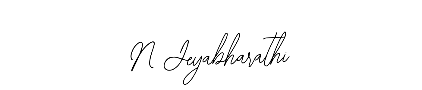 It looks lik you need a new signature style for name N Jeyabharathi. Design unique handwritten (Bearetta-2O07w) signature with our free signature maker in just a few clicks. N Jeyabharathi signature style 12 images and pictures png