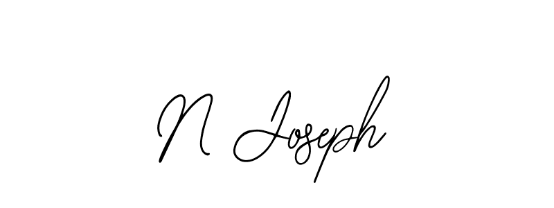 It looks lik you need a new signature style for name N Joseph. Design unique handwritten (Bearetta-2O07w) signature with our free signature maker in just a few clicks. N Joseph signature style 12 images and pictures png