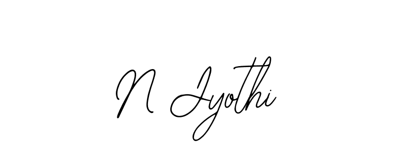 Also we have N Jyothi name is the best signature style. Create professional handwritten signature collection using Bearetta-2O07w autograph style. N Jyothi signature style 12 images and pictures png