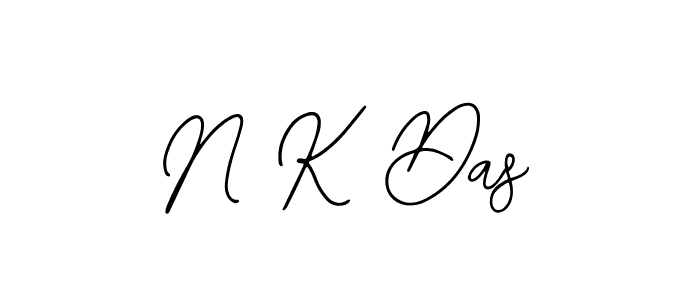 Bearetta-2O07w is a professional signature style that is perfect for those who want to add a touch of class to their signature. It is also a great choice for those who want to make their signature more unique. Get N K Das name to fancy signature for free. N K Das signature style 12 images and pictures png