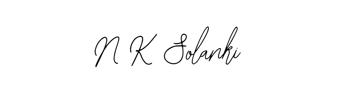 if you are searching for the best signature style for your name N K Solanki. so please give up your signature search. here we have designed multiple signature styles  using Bearetta-2O07w. N K Solanki signature style 12 images and pictures png