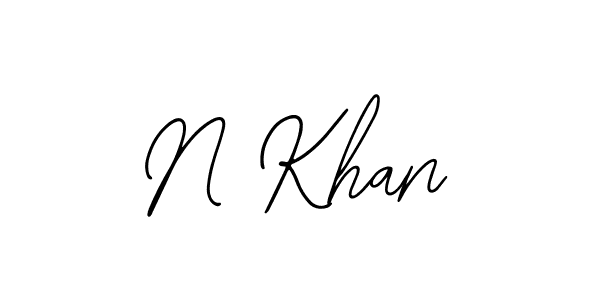 Make a beautiful signature design for name N Khan. Use this online signature maker to create a handwritten signature for free. N Khan signature style 12 images and pictures png