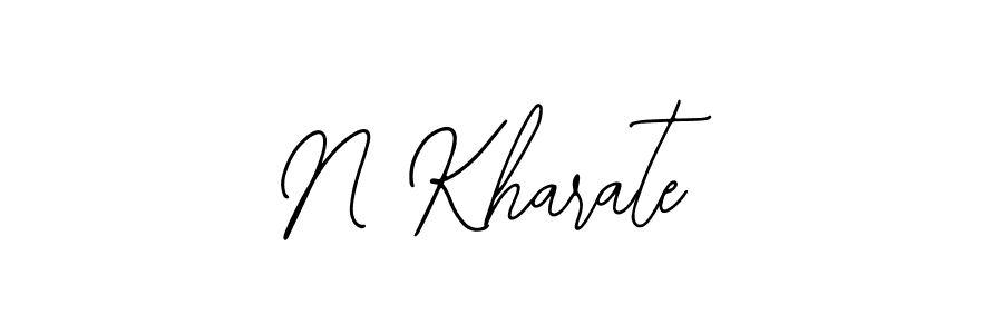 Here are the top 10 professional signature styles for the name N Kharate. These are the best autograph styles you can use for your name. N Kharate signature style 12 images and pictures png