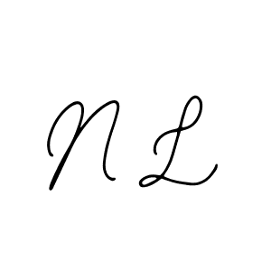 Make a beautiful signature design for name N L. With this signature (Bearetta-2O07w) style, you can create a handwritten signature for free. N L signature style 12 images and pictures png