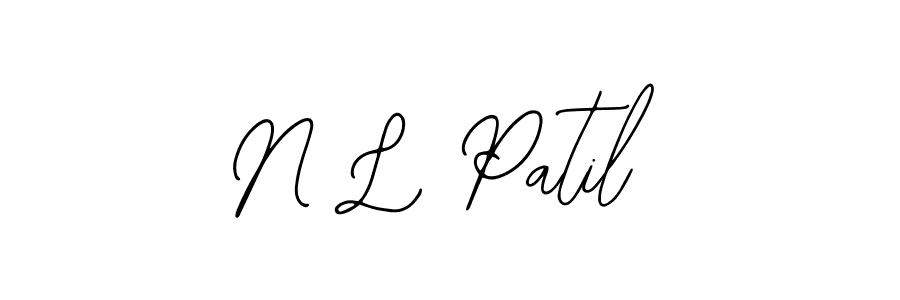 Design your own signature with our free online signature maker. With this signature software, you can create a handwritten (Bearetta-2O07w) signature for name N L Patil. N L Patil signature style 12 images and pictures png