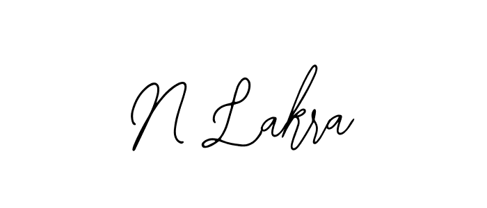 Make a beautiful signature design for name N Lakra. Use this online signature maker to create a handwritten signature for free. N Lakra signature style 12 images and pictures png