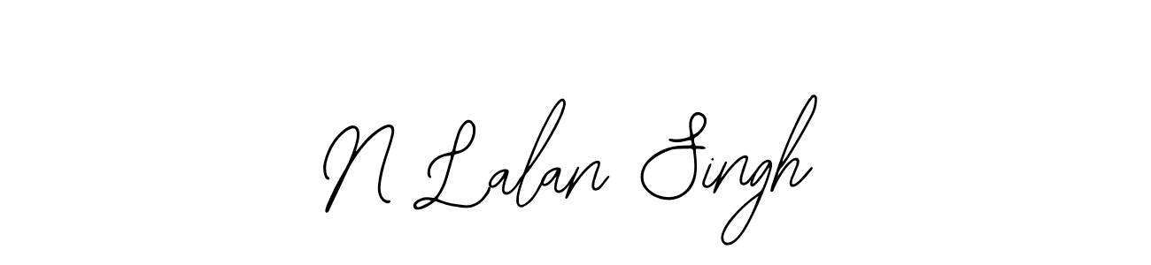 Also we have N Lalan Singh name is the best signature style. Create professional handwritten signature collection using Bearetta-2O07w autograph style. N Lalan Singh signature style 12 images and pictures png