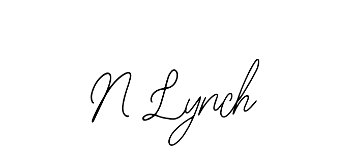 Here are the top 10 professional signature styles for the name N Lynch. These are the best autograph styles you can use for your name. N Lynch signature style 12 images and pictures png