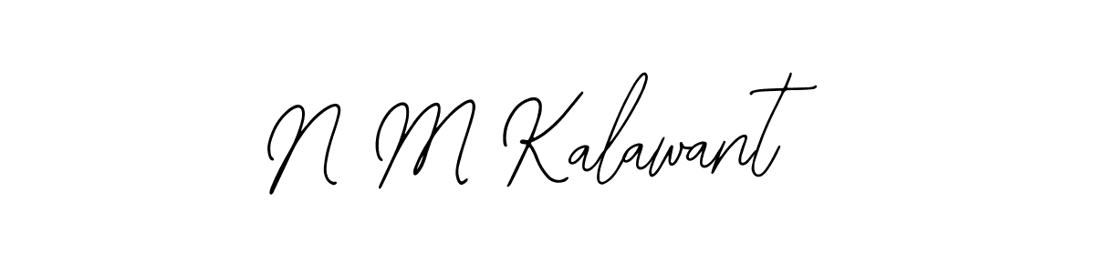 Similarly Bearetta-2O07w is the best handwritten signature design. Signature creator online .You can use it as an online autograph creator for name N M Kalawant. N M Kalawant signature style 12 images and pictures png