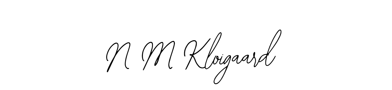 The best way (Bearetta-2O07w) to make a short signature is to pick only two or three words in your name. The name N M Kloigaard include a total of six letters. For converting this name. N M Kloigaard signature style 12 images and pictures png