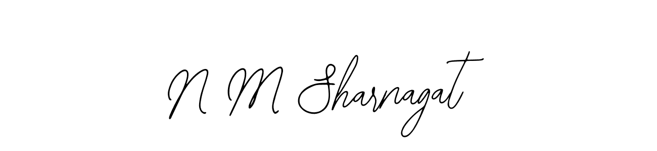 Similarly Bearetta-2O07w is the best handwritten signature design. Signature creator online .You can use it as an online autograph creator for name N M Sharnagat. N M Sharnagat signature style 12 images and pictures png