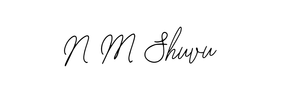 Once you've used our free online signature maker to create your best signature Bearetta-2O07w style, it's time to enjoy all of the benefits that N M Shuvu name signing documents. N M Shuvu signature style 12 images and pictures png