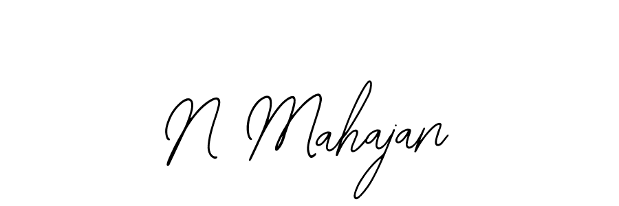 Similarly Bearetta-2O07w is the best handwritten signature design. Signature creator online .You can use it as an online autograph creator for name N Mahajan. N Mahajan signature style 12 images and pictures png